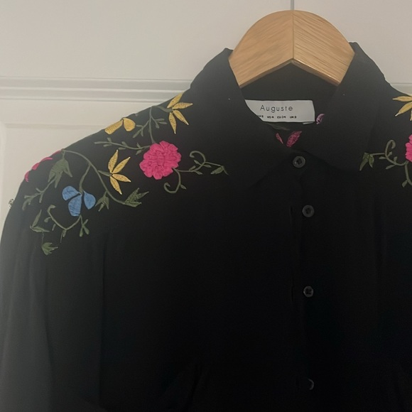 Auguste the Label Embroidered Floral Romper - Picture 8 of 8